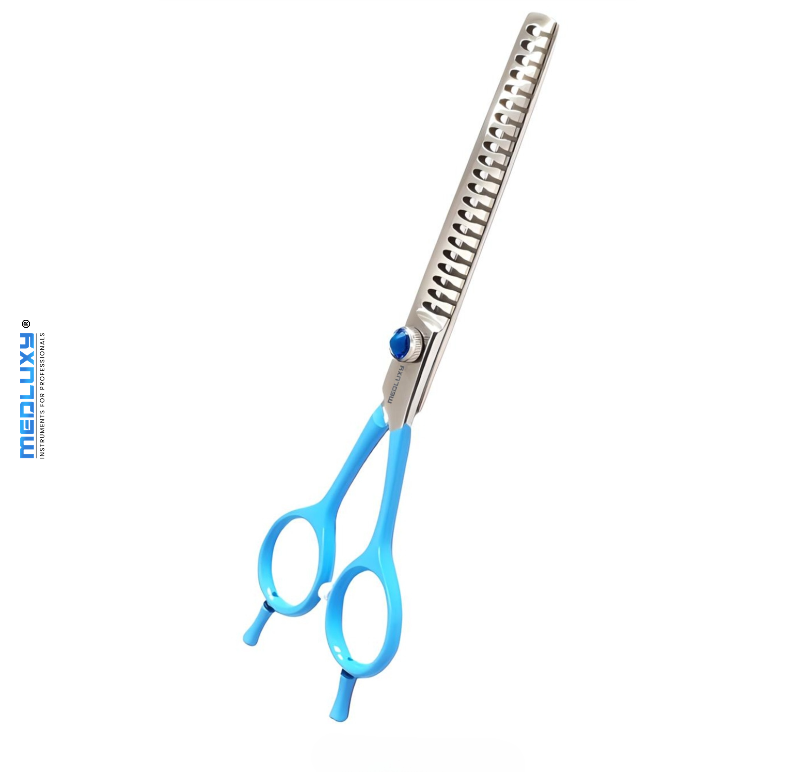 Medluxy PET - Chunker - 7.5 inch - 21 T - Rechtshandig - Blauw